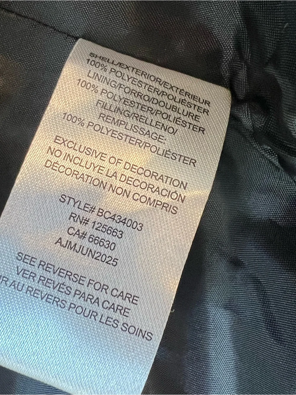 NWT Big Chill Puffer Jacket Graphite Grey Mens Size XL Winter Coat